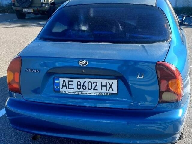 Синий ЗАЗ Сенс, объемом двигателя 1.3 л и пробегом 56 тыс. км за 1500 $, фото 3 на Automoto.ua