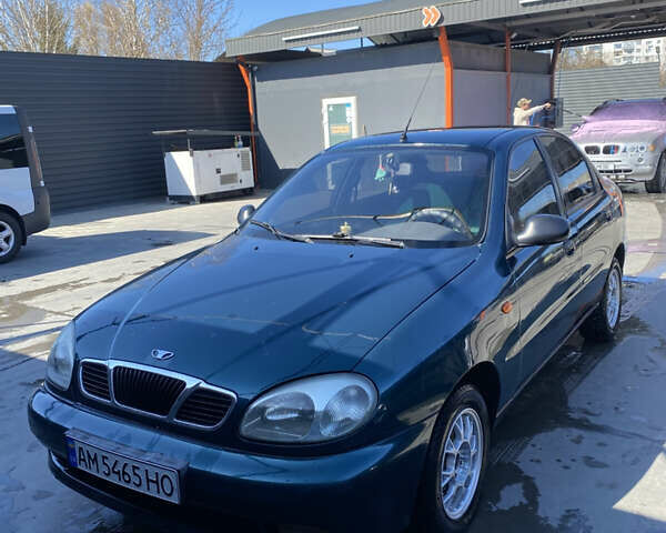 Зеленый ЗАЗ Сенс, объемом двигателя 1.3 л и пробегом 210 тыс. км за 1999 $, фото 1 на Automoto.ua