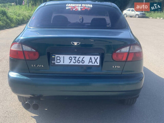 Зеленый ЗАЗ Сенс, объемом двигателя 1.3 л и пробегом 240 тыс. км за 1575 $, фото 6 на Automoto.ua