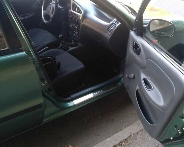 Зелений ЗАЗ Sens, об'ємом двигуна 1.3 л та пробігом 85 тис. км за 2199 $, фото 8 на Automoto.ua