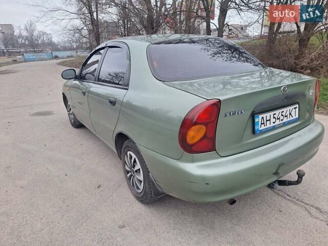 Зеленый ЗАЗ Сенс, объемом двигателя 1.3 л и пробегом 191 тыс. км за 2200 $, фото 5 на Automoto.ua