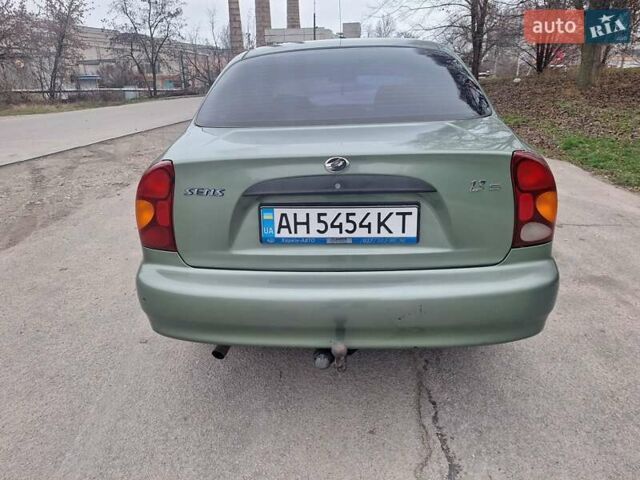 Зеленый ЗАЗ Сенс, объемом двигателя 1.3 л и пробегом 191 тыс. км за 2200 $, фото 4 на Automoto.ua