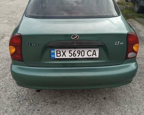 Зеленый ЗАЗ Сенс, объемом двигателя 1.3 л и пробегом 77 тыс. км за 3000 $, фото 7 на Automoto.ua