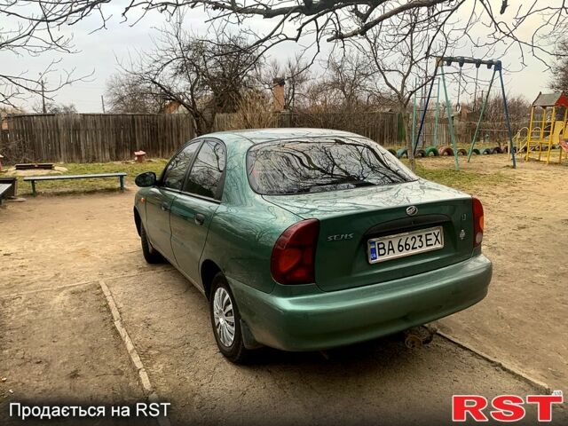 Зеленый ЗАЗ Сенс, объемом двигателя 1.3 л и пробегом 158 тыс. км за 2500 $, фото 2 на Automoto.ua