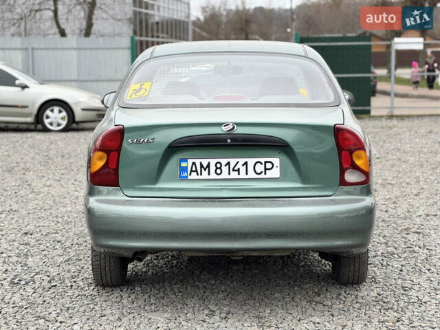 Зеленый ЗАЗ Сенс, объемом двигателя 1.3 л и пробегом 54 тыс. км за 2400 $, фото 8 на Automoto.ua