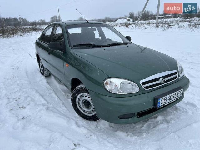 Зелений ЗАЗ Sens, об'ємом двигуна 1.3 л та пробігом 102 тис. км за 2500 $, фото 1 на Automoto.ua