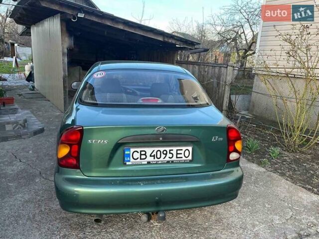 Зеленый ЗАЗ Сенс, объемом двигателя 1.3 л и пробегом 100 тыс. км за 1900 $, фото 1 на Automoto.ua