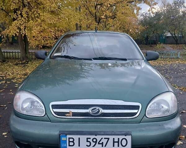 Зеленый ЗАЗ Сенс, объемом двигателя 1.3 л и пробегом 188 тыс. км за 2250 $, фото 1 на Automoto.ua