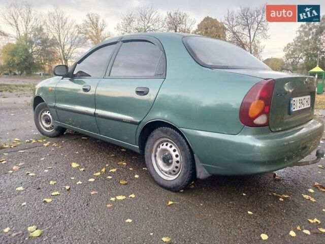 Зеленый ЗАЗ Сенс, объемом двигателя 1.3 л и пробегом 188 тыс. км за 2250 $, фото 3 на Automoto.ua