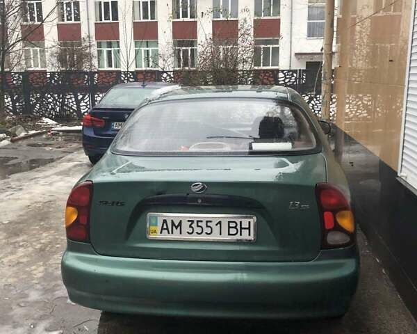 Зеленый ЗАЗ Сенс, объемом двигателя 1.3 л и пробегом 92 тыс. км за 1700 $, фото 6 на Automoto.ua