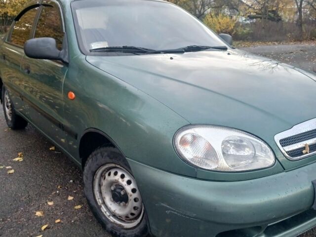 Зеленый ЗАЗ Сенс, объемом двигателя 1.3 л и пробегом 188 тыс. км за 2299 $, фото 1 на Automoto.ua