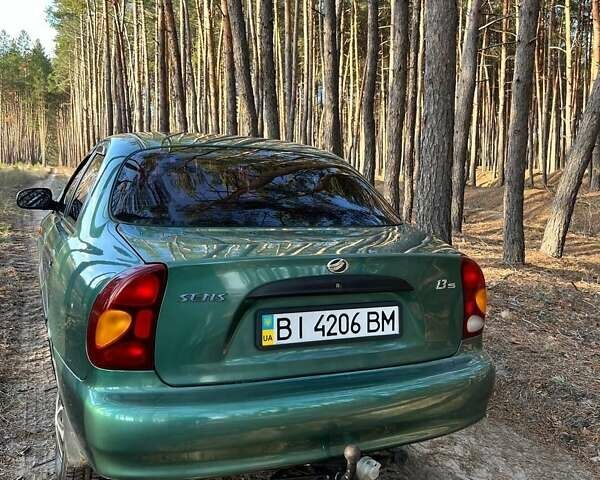 Зеленый ЗАЗ Сенс, объемом двигателя 1.3 л и пробегом 136 тыс. км за 3000 $, фото 8 на Automoto.ua