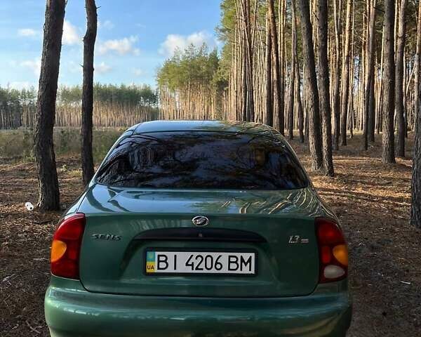 Зеленый ЗАЗ Сенс, объемом двигателя 1.3 л и пробегом 136 тыс. км за 3000 $, фото 2 на Automoto.ua
