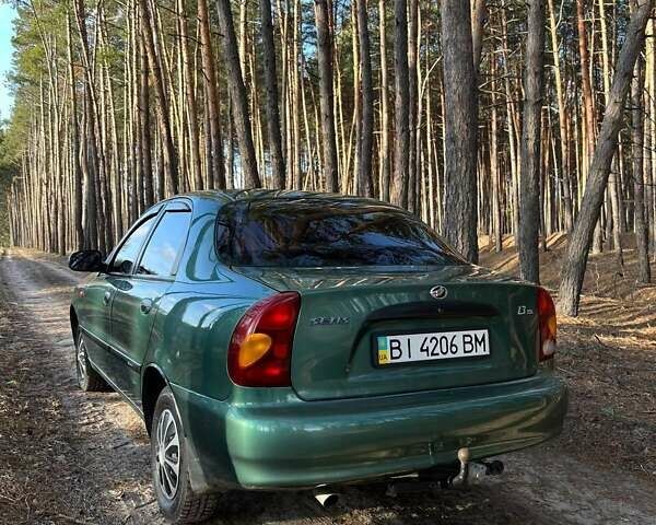 Зеленый ЗАЗ Сенс, объемом двигателя 1.3 л и пробегом 136 тыс. км за 3000 $, фото 3 на Automoto.ua