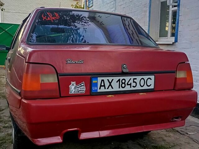 Красный ЗАЗ Славута, объемом двигателя 1.2 л и пробегом 78 тыс. км за 850 $, фото 1 на Automoto.ua