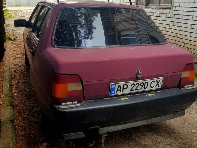 Красный ЗАЗ Славута, объемом двигателя 1.2 л и пробегом 200 тыс. км за 550 $, фото 2 на Automoto.ua