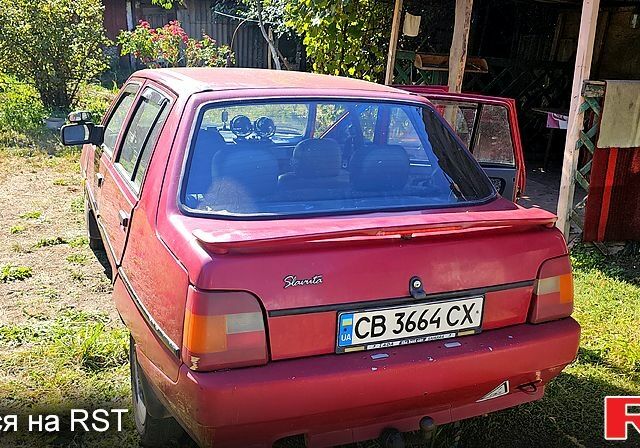 Червоний ЗАЗ Славута, об'ємом двигуна 1.3 л та пробігом 209 тис. км за 1100 $, фото 4 на Automoto.ua