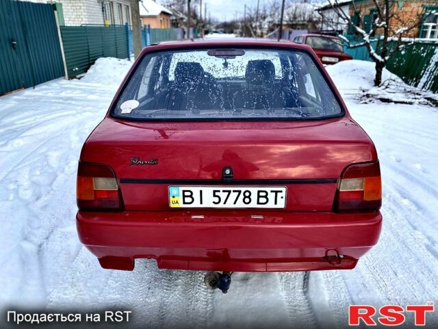 Красный ЗАЗ Славута, объемом двигателя 1.2 л и пробегом 131 тыс. км за 1150 $, фото 2 на Automoto.ua