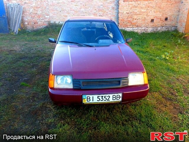 Красный ЗАЗ Славута, объемом двигателя 1.2 л и пробегом 76 тыс. км за 1050 $, фото 5 на Automoto.ua