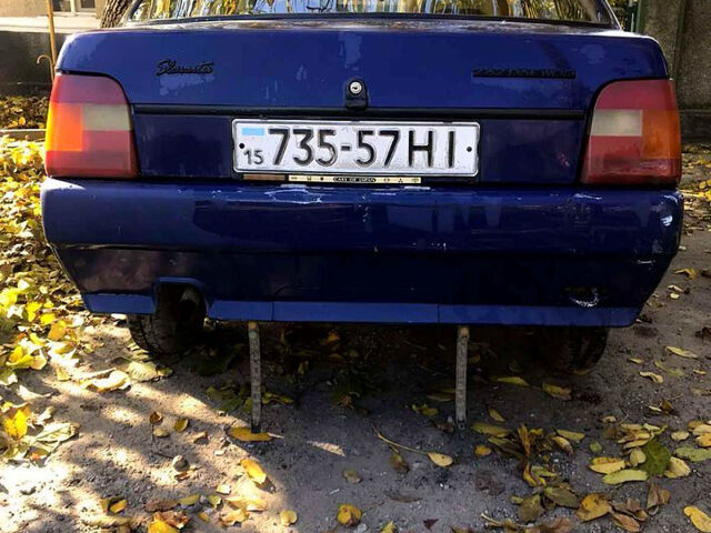 Синий ЗАЗ Славута, объемом двигателя 1.2 л и пробегом 120 тыс. км за 1000 $, фото 1 на Automoto.ua