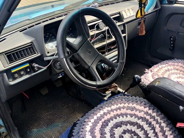 Синий ЗАЗ Славута, объемом двигателя 1.2 л и пробегом 165 тыс. км за 750 $, фото 3 на Automoto.ua