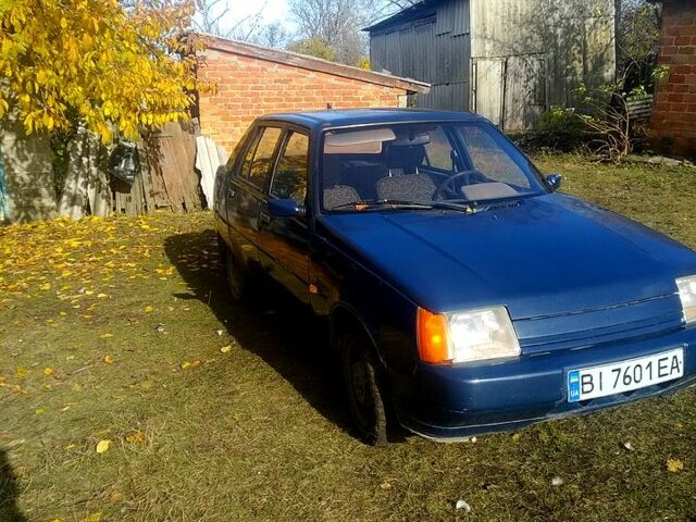 Синий ЗАЗ Славута, объемом двигателя 1.2 л и пробегом 89 тыс. км за 750 $, фото 1 на Automoto.ua