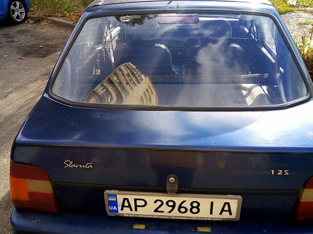 Синий ЗАЗ Славута, объемом двигателя 1.2 л и пробегом 200 тыс. км за 1000 $, фото 3 на Automoto.ua