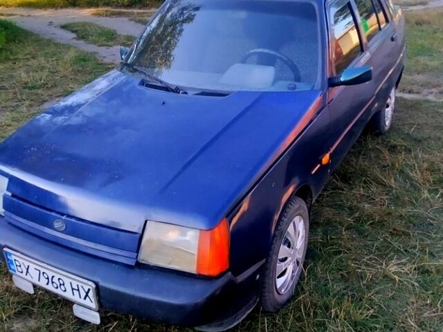 Синий ЗАЗ Славута, объемом двигателя 1.2 л и пробегом 100 тыс. км за 610 $, фото 1 на Automoto.ua