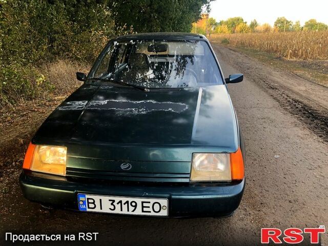 Зеленый ЗАЗ Славута, объемом двигателя 1.2 л и пробегом 195 тыс. км за 950 $, фото 5 на Automoto.ua