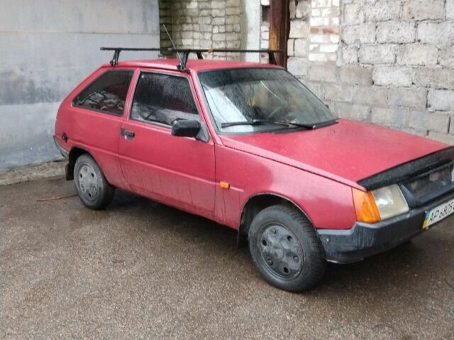 Красный ЗАЗ Таврия, объемом двигателя 1 л и пробегом 6 тыс. км за 594 $, фото 1 на Automoto.ua