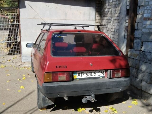 Красный ЗАЗ Таврия, объемом двигателя 1 л и пробегом 6 тыс. км за 594 $, фото 4 на Automoto.ua