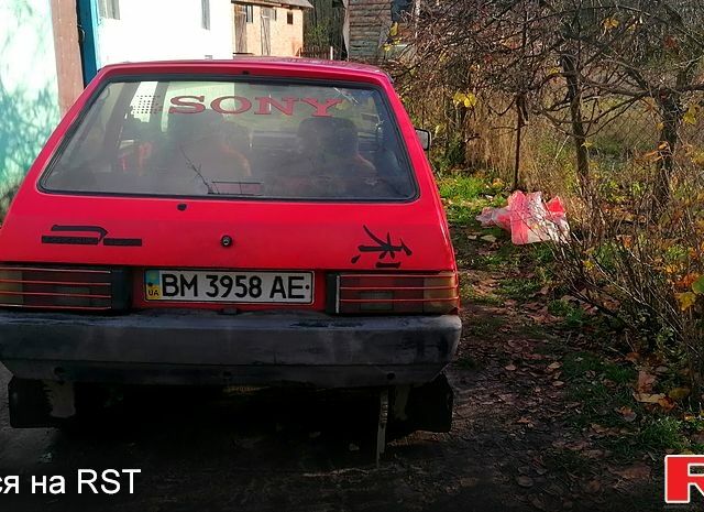 Красный ЗАЗ Таврия, объемом двигателя 1.1 л и пробегом 120 тыс. км за 260 $, фото 7 на Automoto.ua