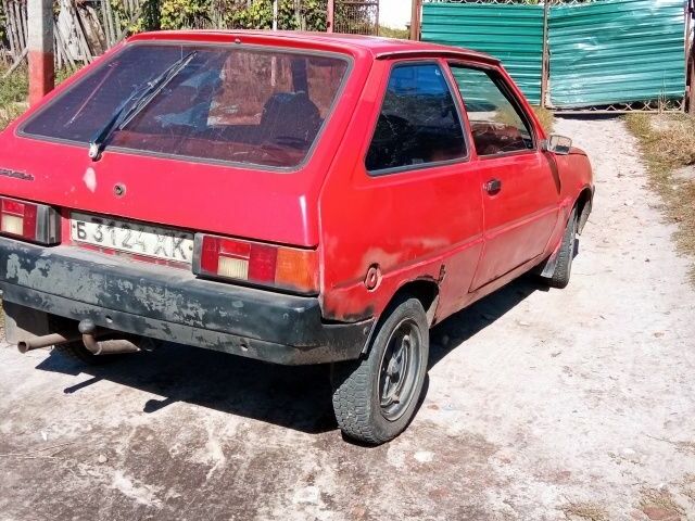 Красный ЗАЗ Таврия, объемом двигателя 1 л и пробегом 55 тыс. км за 267 $, фото 1 на Automoto.ua
