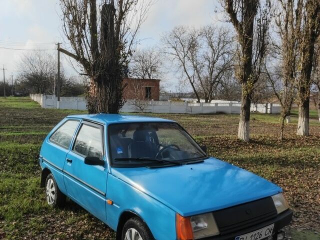 Синій ЗАЗ Таврія, об'ємом двигуна 1.1 л та пробігом 62 тис. км за 595 $, фото 1 на Automoto.ua