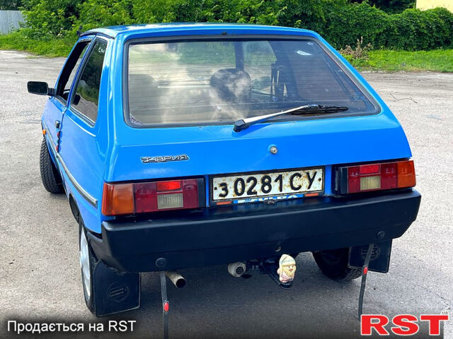 Синій ЗАЗ Таврія, об'ємом двигуна 1.3 л та пробігом 145 тис. км за 750 $, фото 6 на Automoto.ua