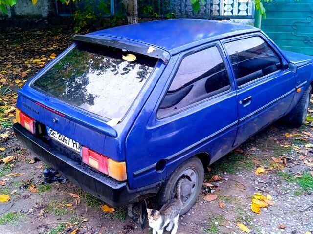 Синий ЗАЗ Таврия, объемом двигателя 1.1 л и пробегом 156 тыс. км за 1000 $, фото 1 на Automoto.ua