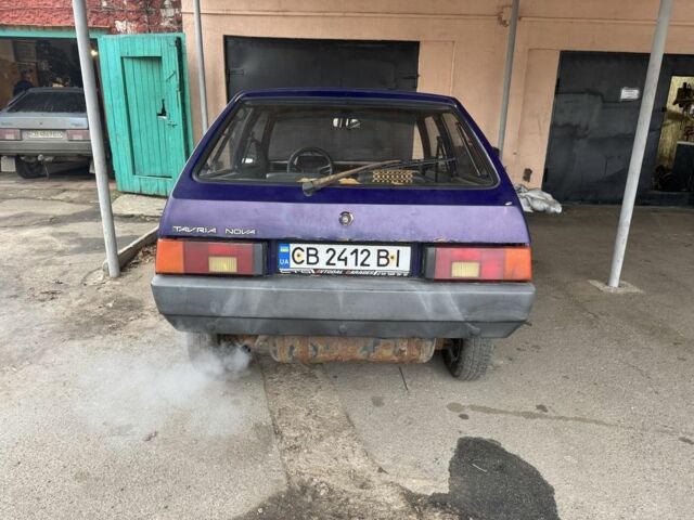 Синий ЗАЗ Таврия, объемом двигателя 1.1 л и пробегом 200 тыс. км за 490 $, фото 4 на Automoto.ua