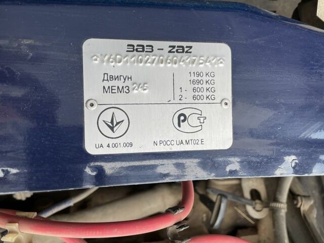 Синий ЗАЗ Таврия, объемом двигателя 1.1 л и пробегом 50 тыс. км за 1307 $, фото 4 на Automoto.ua