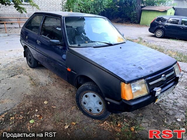 Синий ЗАЗ Таврия, объемом двигателя 1.2 л и пробегом 200 тыс. км за 599 $, фото 1 на Automoto.ua