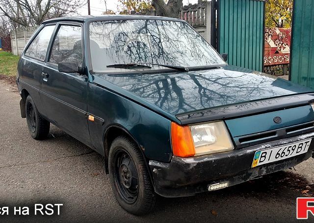 Зеленый ЗАЗ Таврия, объемом двигателя 1.1 л и пробегом 0 тыс. км за 600 $, фото 3 на Automoto.ua