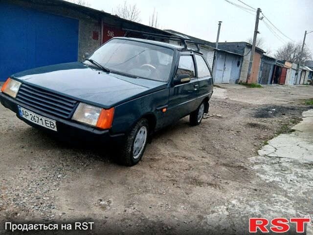 Зеленый ЗАЗ Таврия, объемом двигателя 1.2 л и пробегом 250 тыс. км за 650 $, фото 1 на Automoto.ua