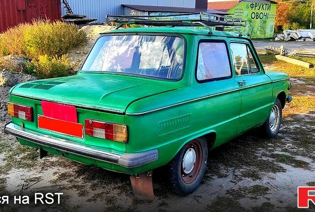 Зеленый ЗАЗ Запорожець, объемом двигателя 1.2 л и пробегом 98 тыс. км за 200 $, фото 1 на Automoto.ua