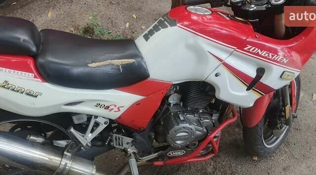 Червоний Зонгшен ZS 200GS, об'ємом двигуна 0.2 л та пробігом 24 тис. км за 664 $, фото 7 на Automoto.ua