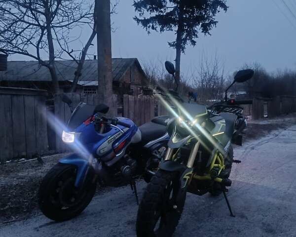 Синий Зонгшен ZS 200GS, объемом двигателя 0.2 л и пробегом 14 тыс. км за 600 $, фото 3 на Automoto.ua