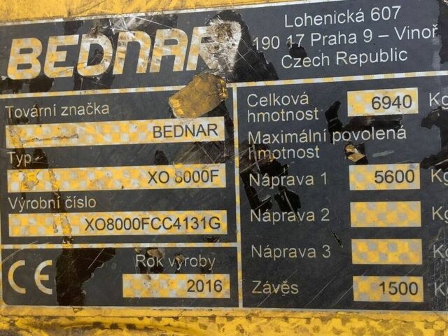 Желтый Беднар SwifterDisc XO8000F, объемом двигателя 0 л и пробегом 0 тыс. км за 41718 $, фото 17 на Automoto.ua