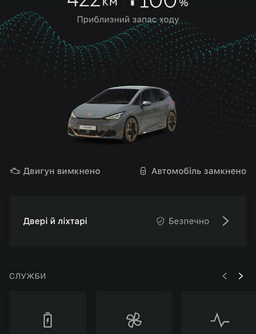 Сірий Cupra Born, об'ємом двигуна 0 л та пробігом 125 тис. км за 19600 $, фото 19 на Automoto.ua