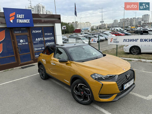 Желтый DS 3 Crossback, объемом двигателя 1.5 л и пробегом 47 тыс. км за 23990 $, фото 3 на Automoto.ua