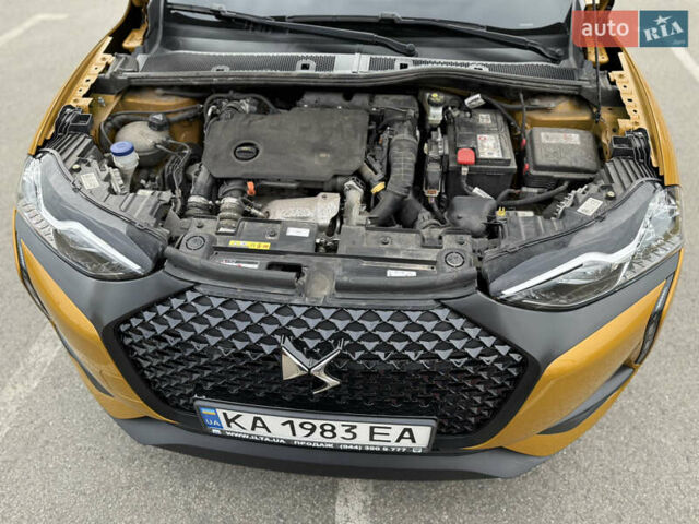 Желтый DS 3 Crossback, объемом двигателя 1.5 л и пробегом 47 тыс. км за 23990 $, фото 24 на Automoto.ua