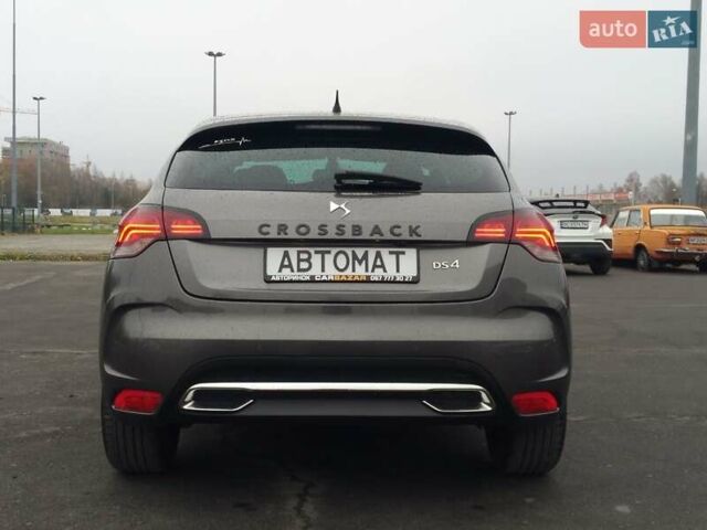 Серый DS 4 Crossback, объемом двигателя 1.6 л и пробегом 161 тыс. км за 14500 $, фото 5 на Automoto.ua