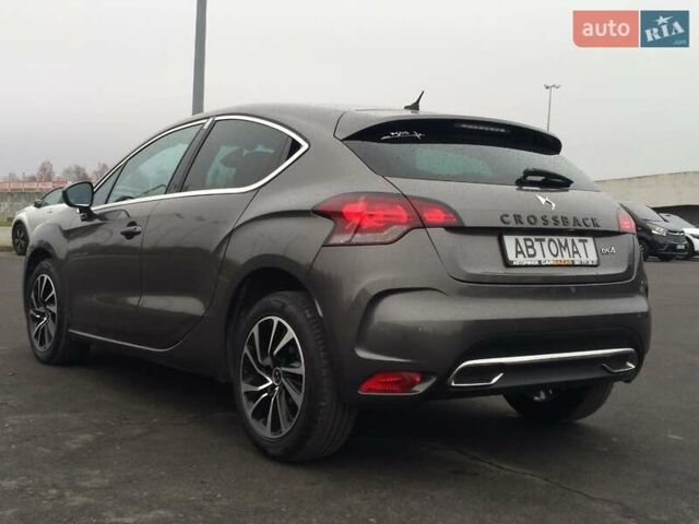Серый DS 4 Crossback, объемом двигателя 1.6 л и пробегом 161 тыс. км за 14500 $, фото 6 на Automoto.ua